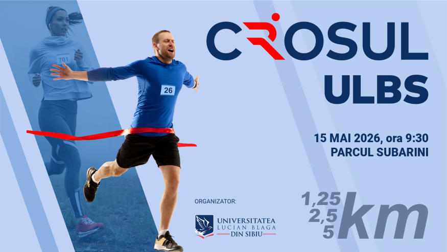 Dăm startul unei noi ediții a Crosului ULBS!