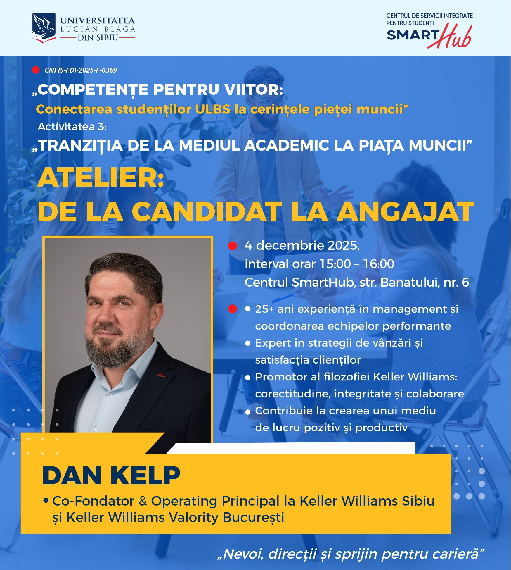 Centrul de Servicii Integrate pentru Studenți SmartHub