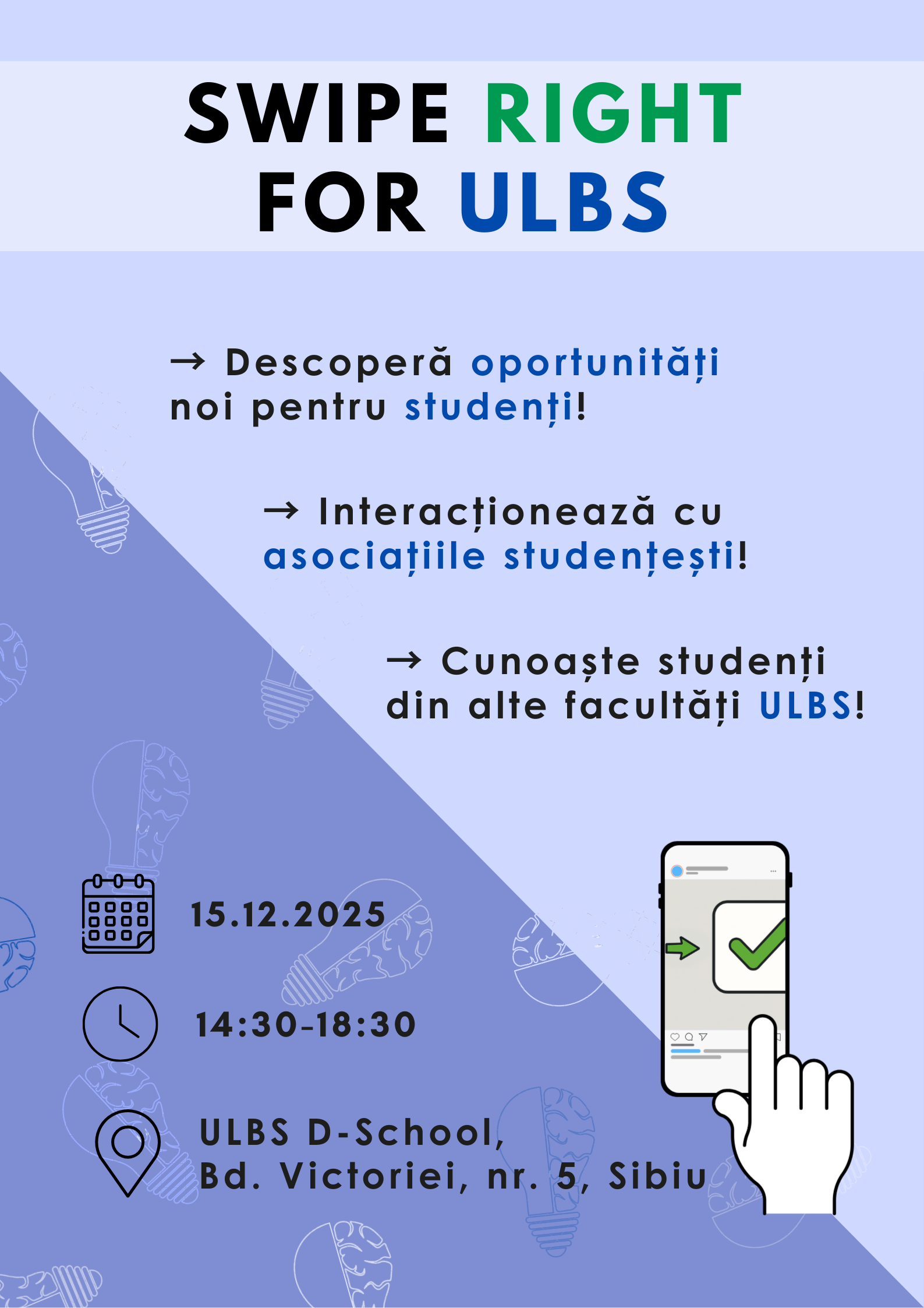 Swipe Right for ULBS