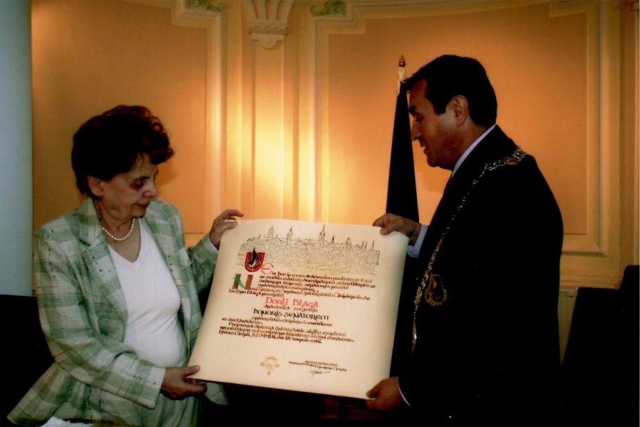 IN MEMORIAM Dorli Blaga – Senator de onoare al ULBS