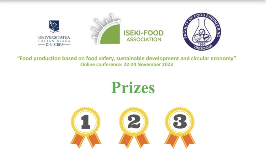 S-a încheiat cea de-a șasea ediție a conferințelor ISEKI E-conferences, cu tema „Food production based on food safety sustainable development and circular economy”  