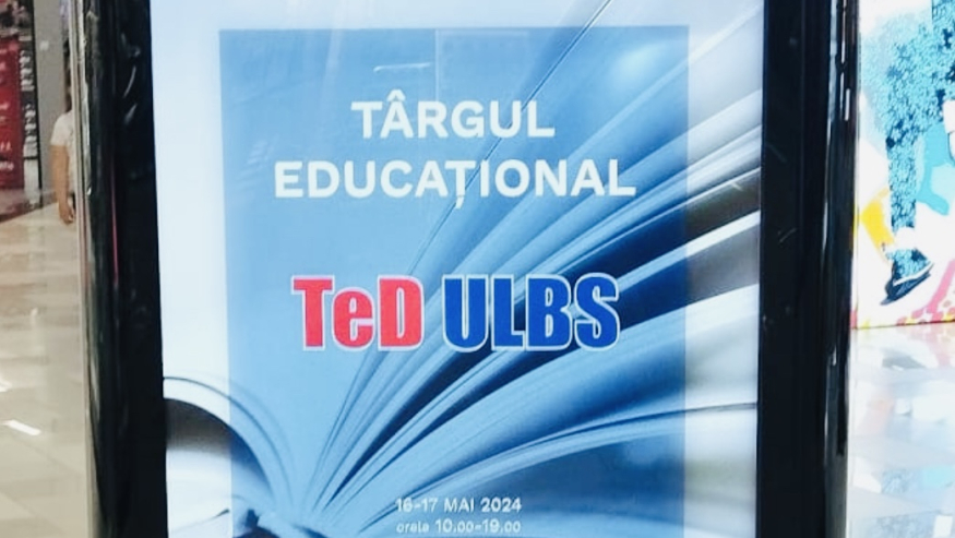 Sute de elevi au vizitat TeD ULBS, în prima zi a Târgului educațional deschis în Promenada Mall