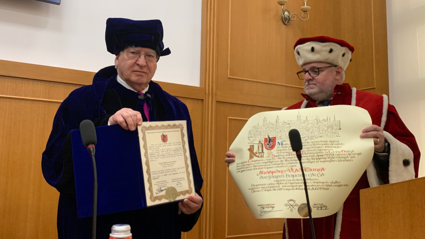 Prof. dr. Alexandru Vlad Ciurea,  Doctor Honoris Causa al ULBS