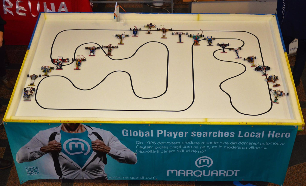 Concursul de roboți mobili etapa II – powered by Marquardt