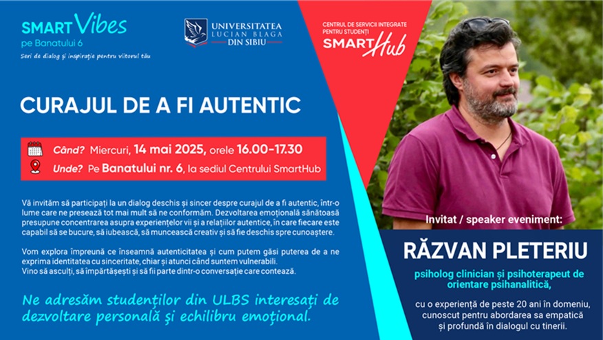 Smart Vibes pe Banatului 6 – Curajul de a fi autentic Smart Vibes pe Banatului 6 – Curajul de a fi autentic
