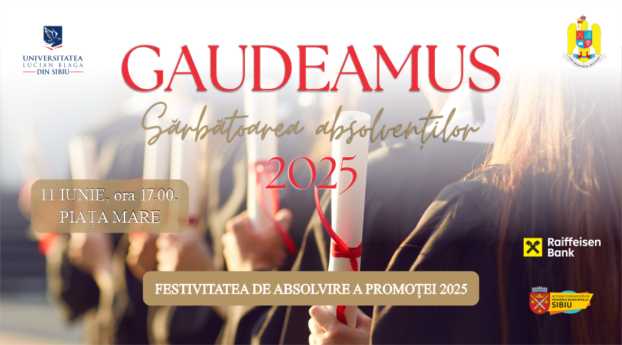 Absolvenții promoției 2025 vor fi sărbătoriți la Gaudeamus, pe 11 iunie