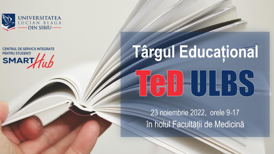 A doua ediție a Târgului Educațional (𝐓𝐞𝐃 𝐔𝐋𝐁𝐒)