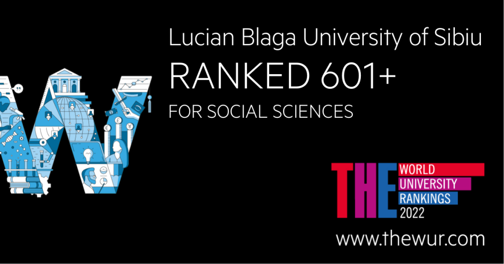 Universitatea „Lucian Blaga” din Sibiu în Times Higher 2022 pentru Științele Sociale