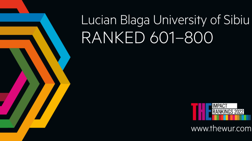 ULBS în clasamentele Times Higher Education Impact Rankings 2022