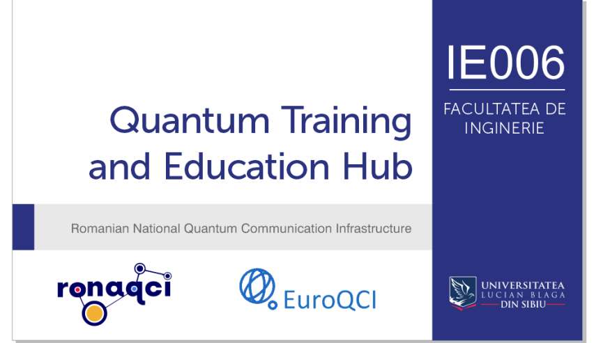 Lansarea Quantum Hub-ului ULBS