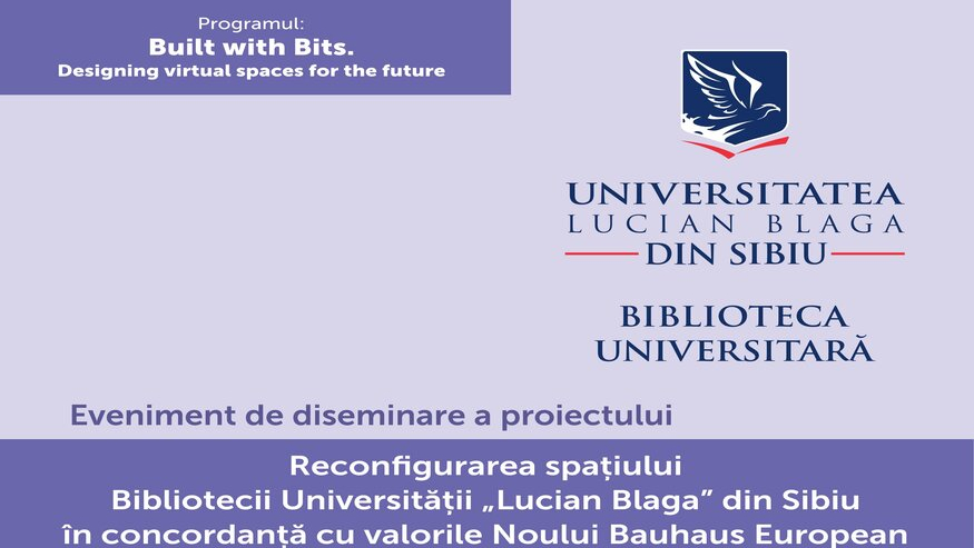 Proiectul ULBS din cadrul programului Built with Bits premiat de Fundația Europeană