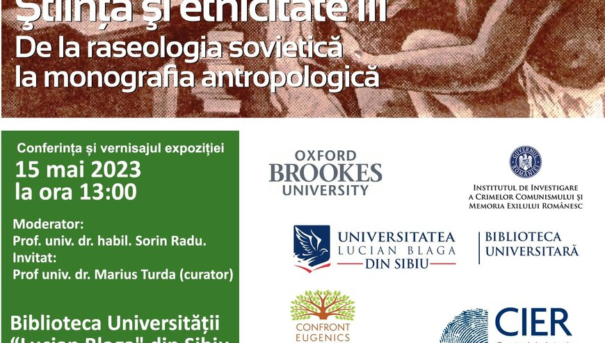 Profesorul Marius Turda de la Oxford Brookes University, în dialog cu rectorul ULBS, la Biblioteca Universității „Lucian Blaga” din Sibiu   