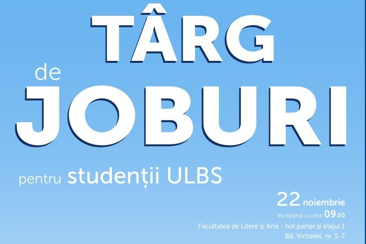 Târg de Joburi pentru studenții ULBS