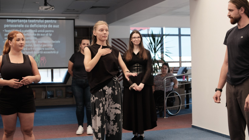 ULBS, menționată în raportul privind Artele și dizabilitatea în România publicat de British Council