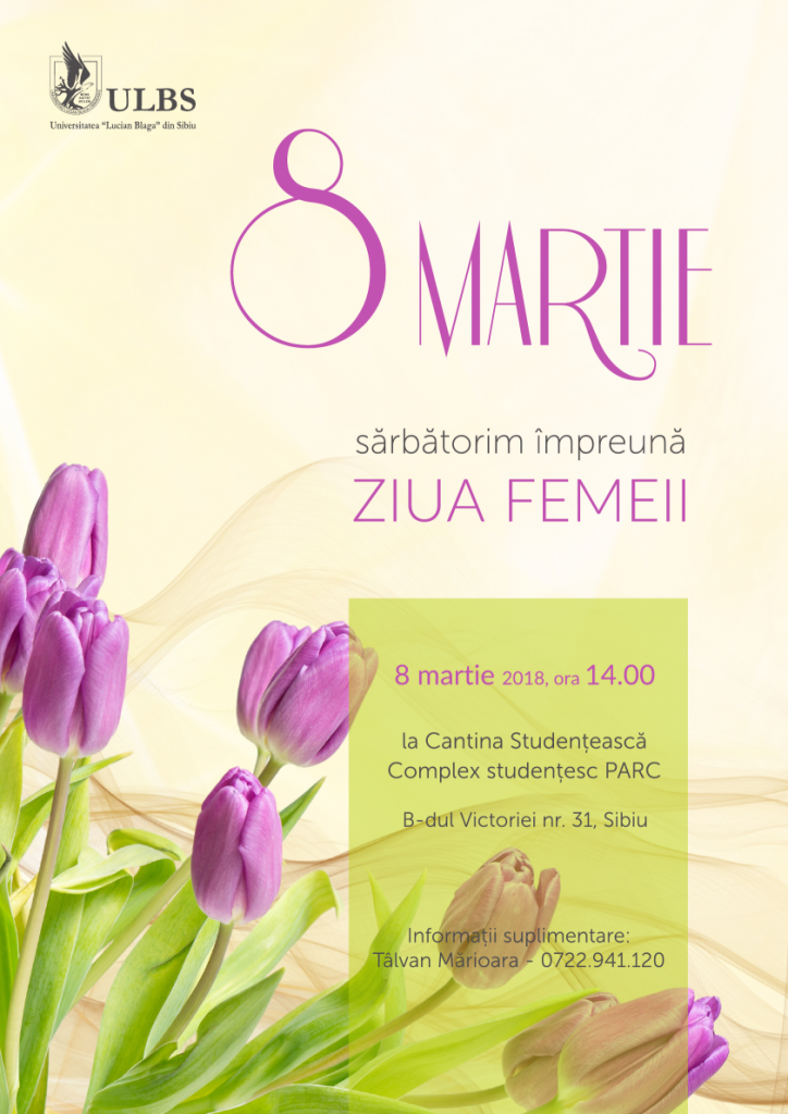 8 Martie la Cantina Studențească 8 Martie la Cantina Studențească