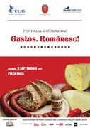 Gustos.Românesc! Festival gastronomic în Piața Mică