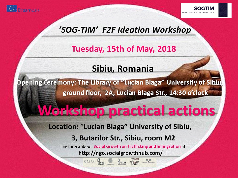 ’SOG-TIM’ F2F Ideation Workshop ’SOG-TIM’ F2F Ideation Workshop