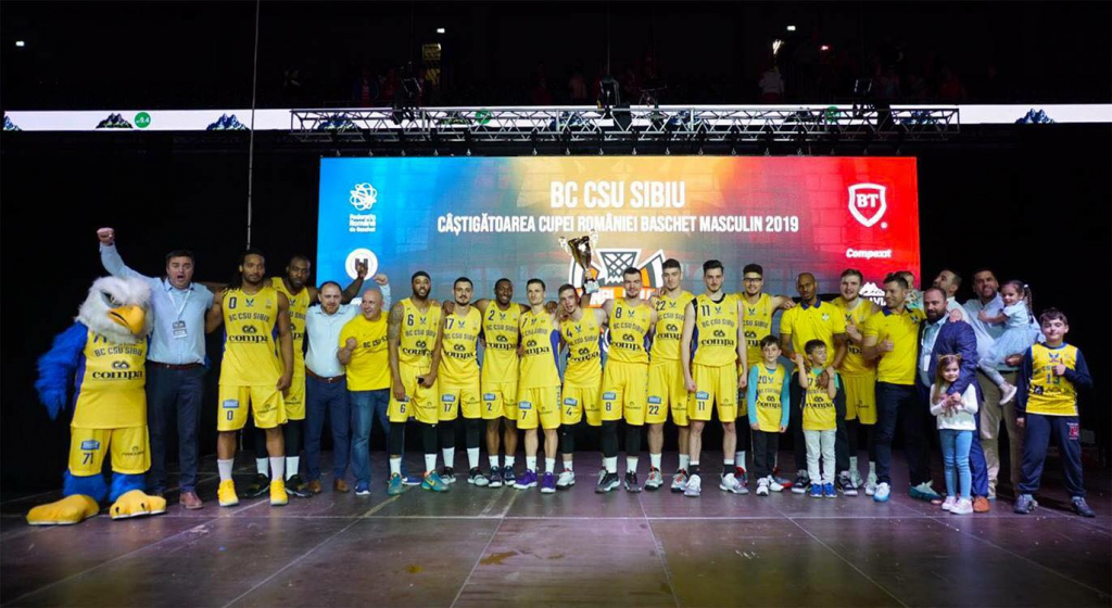 Trofeul Cupei României, pentru prima dată, la Sibiu