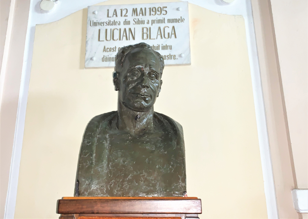 12 mai – ULBS sub semnul lui Lucian Blaga 12 mai – ULBS sub semnul lui Lucian Blaga