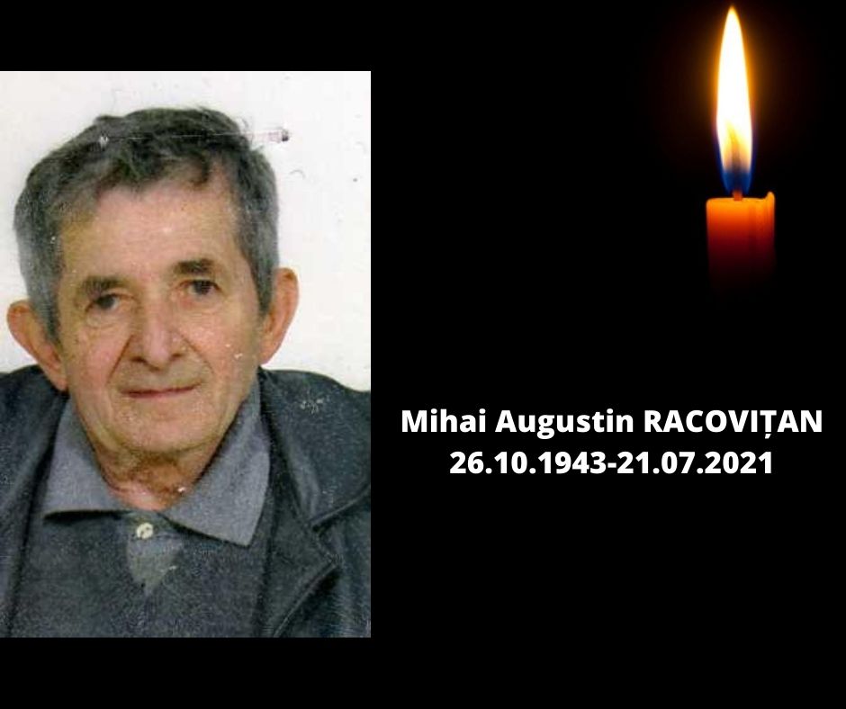 In memoriam Conf.univ.dr Mihai Augustin Racovițan (1943-2021)