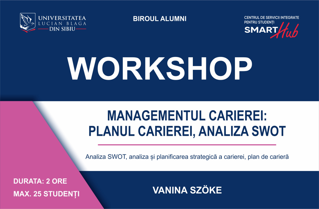 Workshop – Managementul carierei