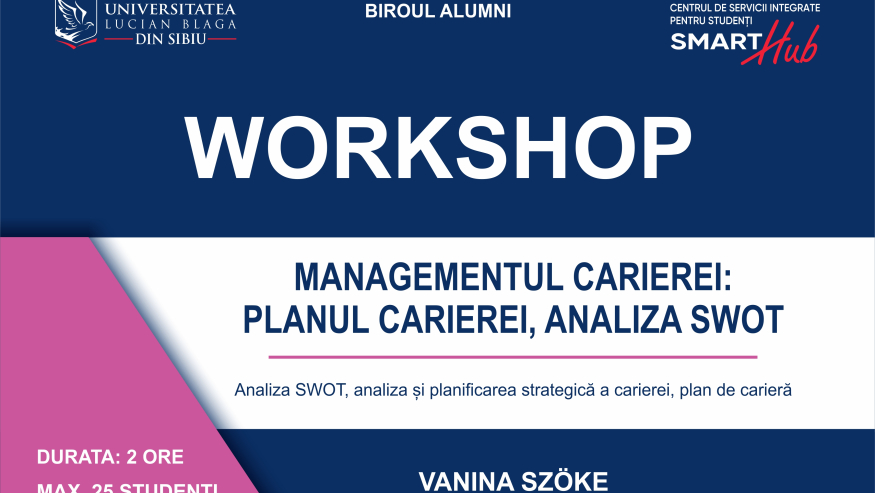 Workshop – Managementul carierei