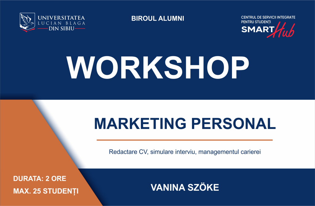 Workshop – Marketing personal