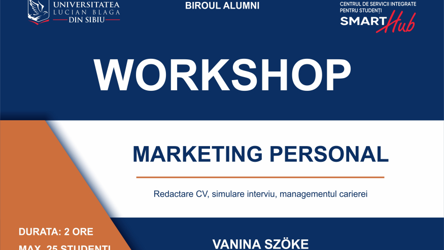 Workshop – Marketing personal