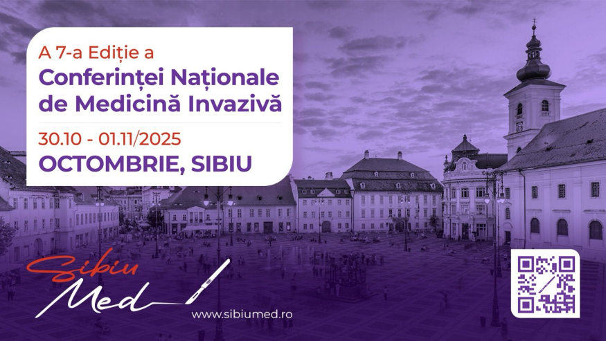 A VII-a ediție a Conferinței Naționale de Medicină Invazivă SibiuMed