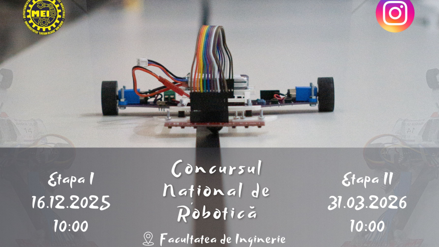 Concursul național de robotică RobotX 2026 – Etapa a-II-a