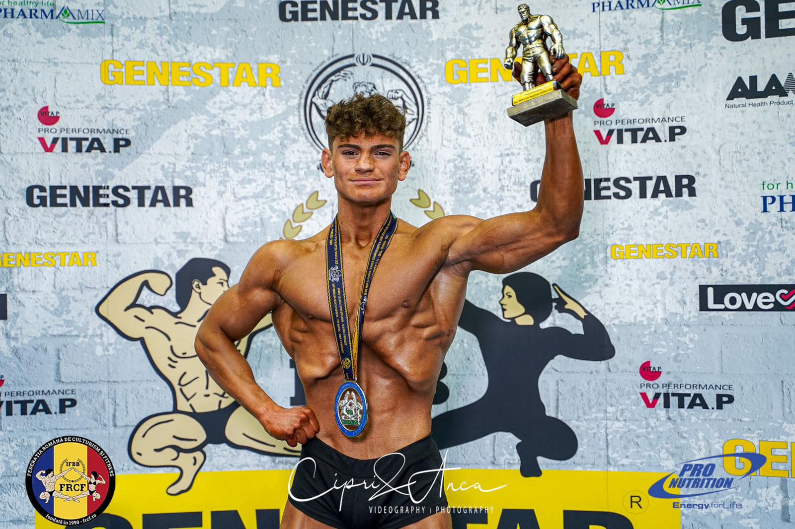 Student ULBS, vicecampion Mondial la Culturism și Fitness (Juniori