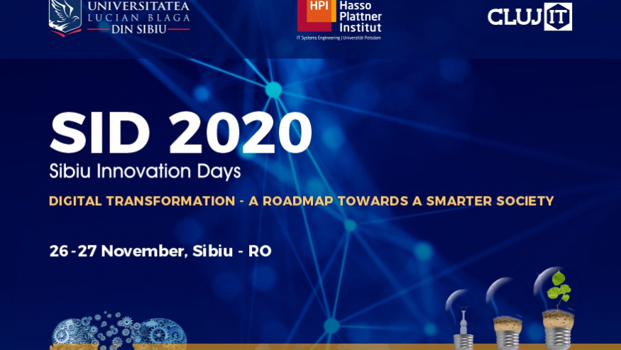 Transformarea digitală: direcția principală spre o societate mai inteligentă la Sibiu Innovation Days 2020