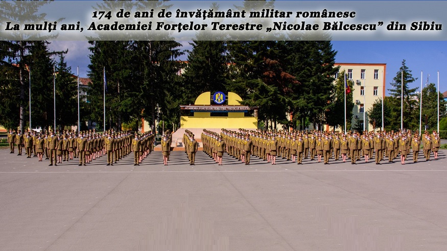 Aniversarea a 174 de ani de învățământ militar românesc