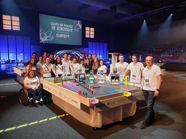 ULBS, locul 5 la Campionatul European de Robotică EUROBOT 2019 ULBS, locul 5 la Campionatul European de Robotică EUROBOT 2019