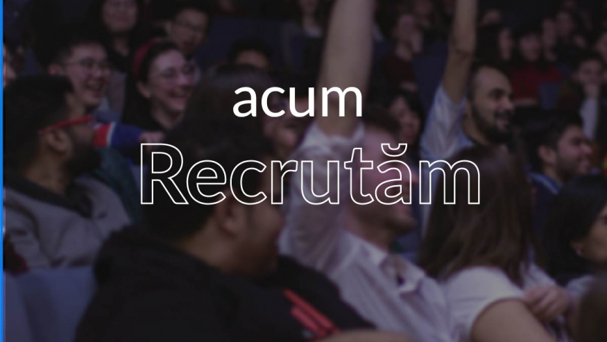 AIESEC recrutează membri pentru organizarea de proiecte și evenimente