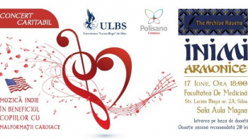 Concert caritabil Inimi Armonice  – 17 iunie 2019, ora 18:00